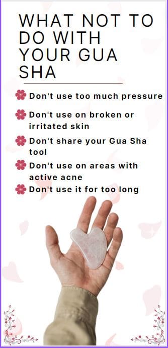 What not to do with your Gua sha