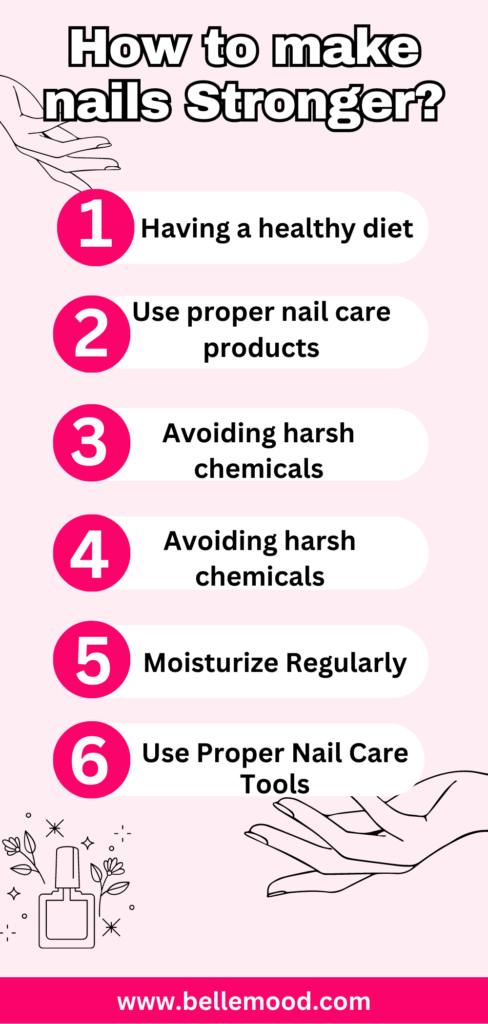 how to make nails stronger