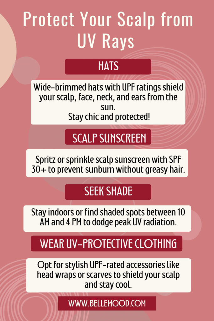 How to protect your scalp from UV rays