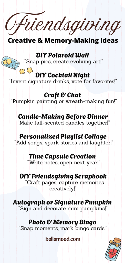 Friendsgiving Crafts Night Idea